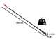 Blue Bird HPS 22-220 - Forbice elettrica da potatura su asta da 220 cm - 21.6V 2.5Ah