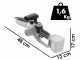 Volpi KVS8000 - Potatore manuale a batteria - 21.6V - SENZA BATTERIA E CARICABATTERIA