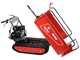 Blue Bird Carrier 500 - Motocarriola cingolata estendibile - Portata 500Kg