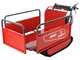 Blue Bird Carrier 500 - Motocarriola cingolata estendibile - Portata 500Kg