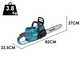 Makita XGT UC023GZ - Elettrosega a batteria 40V - Taglio da 40cm - SENZA BATTERIA E CARICABATTERIE