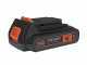 Black &amp; Decker GTC18452PC-QW - Tagliasiepi a batteria - Batteria a litio 18V 2Ah
