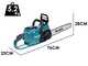 Makita XGT UC022G - Elettrosega a batteria - Taglio da 35cm - 40V/5Ah
