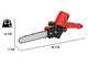 Blue Bird PS 22-40 + CS22-08 - Kit Forbice + Potatore a batteria - 43.2V 4Ah