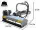 BlackStone BV 120 L - Trincia argini laterale per trattore - Serie leggera