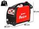 HELVI Fox 191 - Saldatrice Inverter Multiprocesso (MIG-MAG/MMA/TIG), corrente continua (DC)