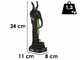 Ribimex PRBAT20/SEC - Forbice elettrica da potatura - 20V/2Ah - Diametro di taglio 25mm