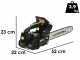 Ribimex PRTRT301PRO - Motosega a scoppio da potatura - Lama da 30cm