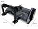 BlackStone BL 140 MSS - Trinciaerba per trattore - Serie leggera - Spostamento manuale
