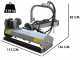 BlackStone BV 100 L - Trincia argini laterale per trattore - Serie leggera