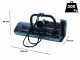 BlackStone BL 140 Hydro - Trinciaerba per trattore - Serie leggera - Spostamento idraulico
