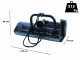 BlackStone BL 160 Hydro - Trinciaerba per trattore - Serie leggera - Spostamento idraulico