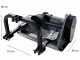 BlackStone BL 100 MSS - Trinciaerba per trattore - Serie leggera - Spostamento manuale