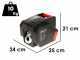 Ribimex PE12V - Verricello elettrico a batteria 12V - Con telecomando