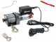 Ribimex PE12V/2500 - Verricello elettrico a batteria 12V - 3 HP