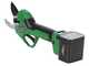 GreenBay TopCut 45 - Forbice elettrica da potatura su asta 150-210 cm - 2x 21.6V 4Ah