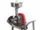 OUTLET - DIFETTI ESTETICI - Passapomodoro elettrico a motore elettrico AE-SM5 - 0.45 Hp INOX montato su banco - 400 W