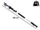 Bullmach ARTEMIS 45 - Forbice elettrica da potatura su asta 150-210 cm - 2x 21.6V 4Ah - Diametro di taglio 45mm