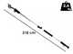 Bullmach ARTEMIS 45 - Forbice elettrica da potatura su asta 150-210 cm - 2x 21.6V 4Ah