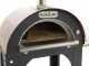 Forno a legna per pizza da esterno Cibus Red - 4 pizze