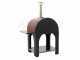 Forno a legna per pizza da esterno Cibus Red - 4 pizze