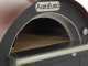 Forno a legna per pizza da esterno Cibus Red - 4 pizze