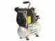 Hyundai BA1-80-6L - Compressore aria elettrico silenziato oilless - motore 1,5HP
