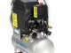 Hyundai BA1-80-6L - Compressore aria elettrico silenziato oilless - motore 1,5HP