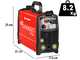 Helvi Galileo TIG 219 HF - Saldatrice Inverter (MMA, TIG HF o LIFT) + Kit Borsa, corrente continua (DC)