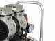 Hyundai 4J-750-24L - Compressore aria elettrico silenziato oilless 24 lt - motore 1 HP