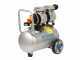 Hyundai 4J-750-24L - Compressore aria elettrico silenziato oilless 24 lt - motore 1 HP