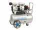 Hyundai 4J-750-24L - Compressore aria elettrico silenziato oilless 24 lt - motore 1 HP