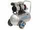 Hyundai 4J-750-24L - Compressore aria elettrico silenziato oilless 24 lt - motore 1 HP