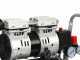 Hyundai 4J-750-24L - Compressore aria elettrico silenziato oilless 24 lt - motore 1 HP