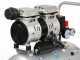Hyundai 4J-750-24L - Compressore aria elettrico silenziato oilless 24 lt - motore 1 HP