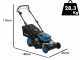 Hyundai SRCZE46A - Tagliaerba semovente a batteria - 2x40V/4Ah - Taglio 46cm