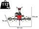 Italian Power RG 7.2-130Q-Z - Motozappa a benzina 15 HP - Motore Rato R420