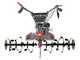 Italian Power RG 7.2-130Q-Z - Motozappa a benzina 15 HP - Motore Rato R420
