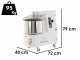 Spiralmac SV25VV - Impastatrice a spirale - 10 velocit&agrave; - 25 Kg