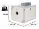 FIEM MG100/150 B.Family MINI LED - Incubatrice per uova automatica - 105 uova