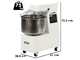 Mixer 2000 T-2G DIG - Impastatrice a spirale - Da 16 Kg trifase a 2 velocit&agrave; - Schermo digitale