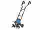 Hyundai WR8020-1050-P-360H1 - Motozappa elettrica - 1050 W - 4 file di zappe