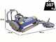 BullMach Maia 115 SH - Trinciaerba per trattore - Disco interfilare - Serie media - Spostamento idraulico