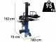 Hyundai HYV8T-550E  - Spaccalegna elettrico - Verticale - 230V