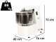 Fimar 30LN - Impastatrice a spirale - Trifase - 25 Kg