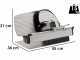 OUTLET - DIFETTI ESTETICI - Berkel Home Line Plus 250 Nera -  Affettatrice con lama 250 mm