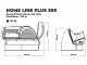 OUTLET - DIFETTI ESTETICI - Berkel Home Line Plus 250 Nera -  Affettatrice con lama 250 mm