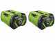 EGO LBPX8000 - Soffiatore a batteria a zaino - 2x 56V/10Ah