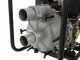 OUTLET - UTILIZZATO PER PROVA - Motopompa diesel BlackStone BD-T 8000 per acque nere sporche con raccordi 80 mm - Euro 5