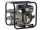 OUTLET - UTILIZZATO PER PROVA - Motopompa diesel BlackStone BD-T 8000 per acque nere sporche con raccordi 80 mm - Euro 5